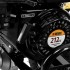Мотоблок DPT-370X, 7 л.с, дисковое сцепление, ширина 90 см, глубина 35 см, фрез 3 х 4, ВОМ, передачи 3В/1Н Denzel