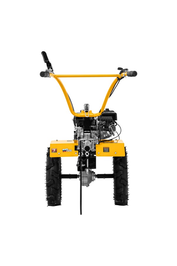 Мотоблок DPT-370X, 7 л.с, дисковое сцепление, ширина 90 см, глубина 35 см, фрез 3 х 4, ВОМ, передачи 3В/1Н Denzel