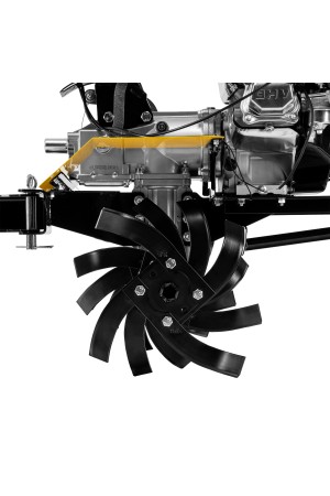Мотоблок DPT-370X, 7 л.с, дисковое сцепление, ширина 90 см, глубина 35 см, фрез 3 х 4, ВОМ, передачи 3В/1Н Denzel