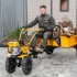 Мотоблок DPT-170S, 7 л.с., ремен.сцеп, фрез 3х4, ШОМ, передачи 2В/1Н// Denzel