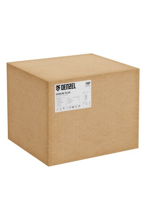 Мотоблок DPT-370S, 7 л.с., ремен.сцеп, фрез 3х4, ШОМ, передачи 3В/1Н Denzel