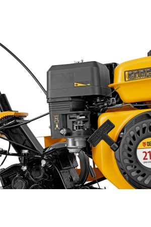 Мотоблок DPT-370S, 7 л.с., ремен.сцеп, фрез 3х4, ШОМ, передачи 3В/1Н Denzel