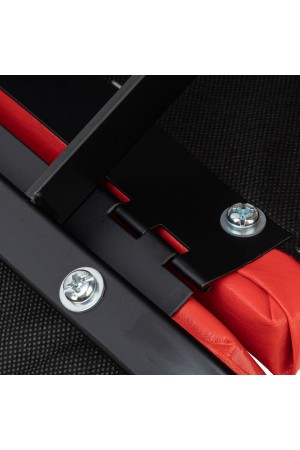 Лежак ремонтный на шести колесах, 1030 х 440 х 120 мм, поднимающийся подголовник Matrix