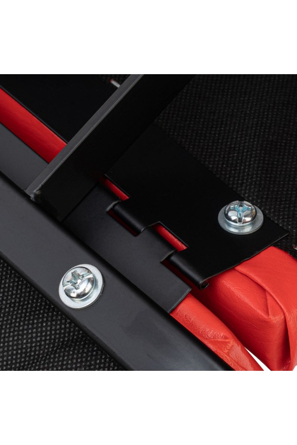 Лежак ремонтный на шести колесах, 1030 х 440 х 120 мм, поднимающийся подголовник Matrix