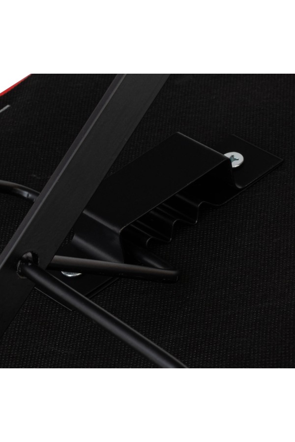 Лежак ремонтный на шести колесах, 1030 х 440 х 120 мм, поднимающийся подголовник Matrix