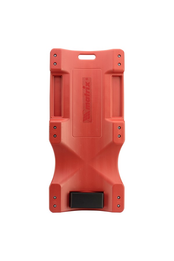 Лежак ремонтный на шести колесах, 1000 х 475 х 128 мм, пластиковый Matrix