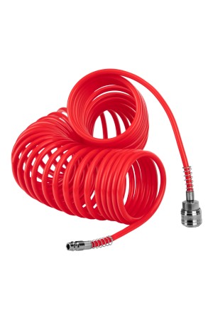 Шланг спиральный воздушный, 10 м, с быстросъемными соединениями Matrix