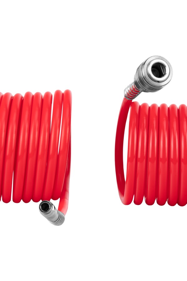 Шланг спиральный воздушный, 10 м, с быстросъемными соединениями Matrix