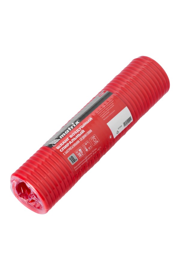 Шланг спиральный воздушный, 10 м, с быстросъемными соединениями Matrix