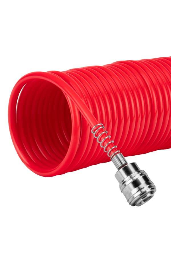 Шланг спиральный воздушный, 10 м, с быстросъемными соединениями Matrix