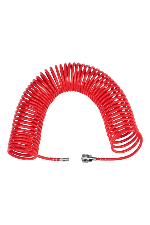 Шланг спиральный воздушный, 15 м, с быстросъемными соединениями Matrix