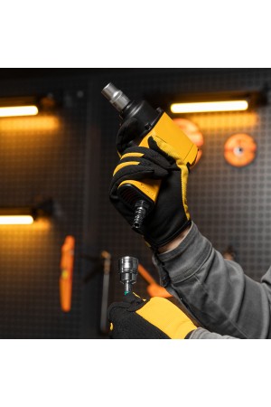 Полиуретановый спиральный шланг профессиональный BASF, 15 м, с быстросъемными соединением Stels