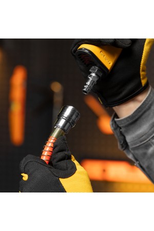 Шланг спиральный воздушный 8 х 12 мм, 18 бар, с быстросъемными соединениями, 10м Stels