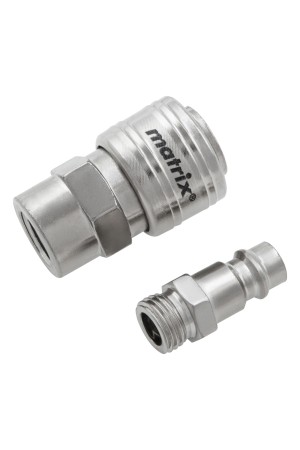 Набор переходников, быстросъемное соединение, резьбовое соед, 2 шт, внутр. D 1/4 Matrix