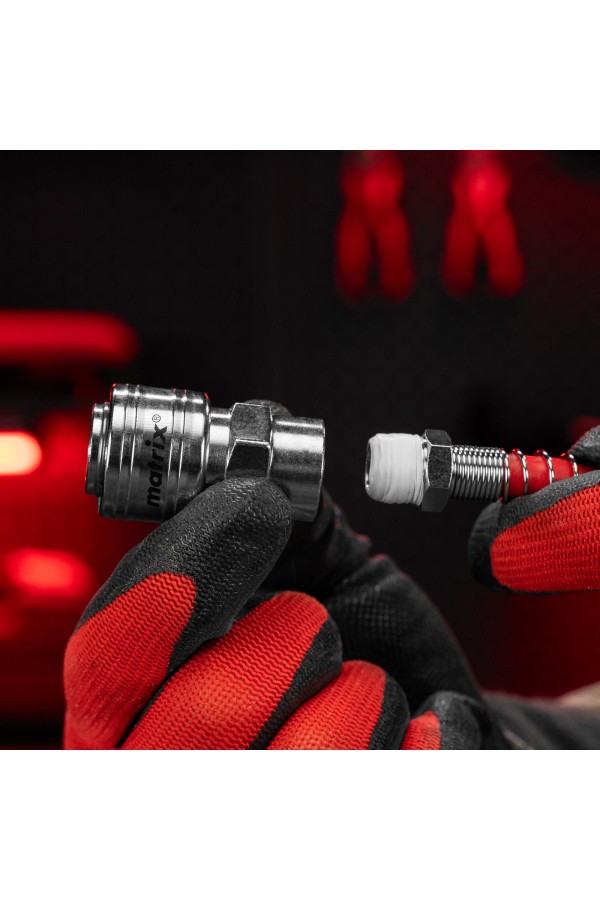 Набор переходников, быстросъемное соединение, резьбовое соед, 2 шт, внутр. D 1/4 Matrix