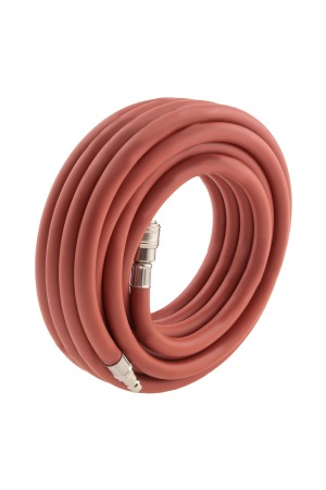 Шланг пневматический резиновый, 10 x 16 мм, 24 бар, армированный, быстросъемное соединение, 10 м Stels