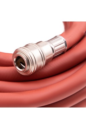 Шланг пневматический резиновый, 10 x 16 мм, 24 бар, армированный, быстросъемное соединение, 20 м Stels