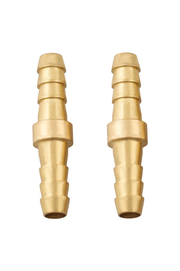 Штуцер "елка" двусторонний соединительный под шланг 8 мм, 2 шт, Stels