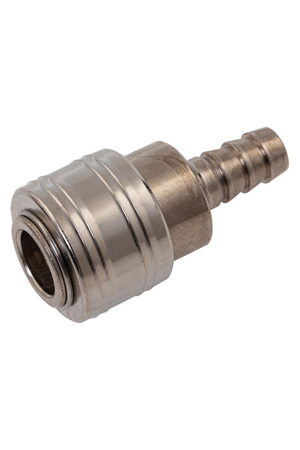 Муфта универсальная быстросъемная ("мама") со штуцером "елка" под шланг 10 мм, 1 шт, Stels