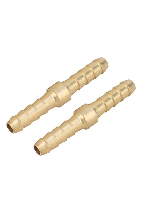 Штуцер "елка" двусторонний соединительный под шланг 6 мм, 2 шт Stels