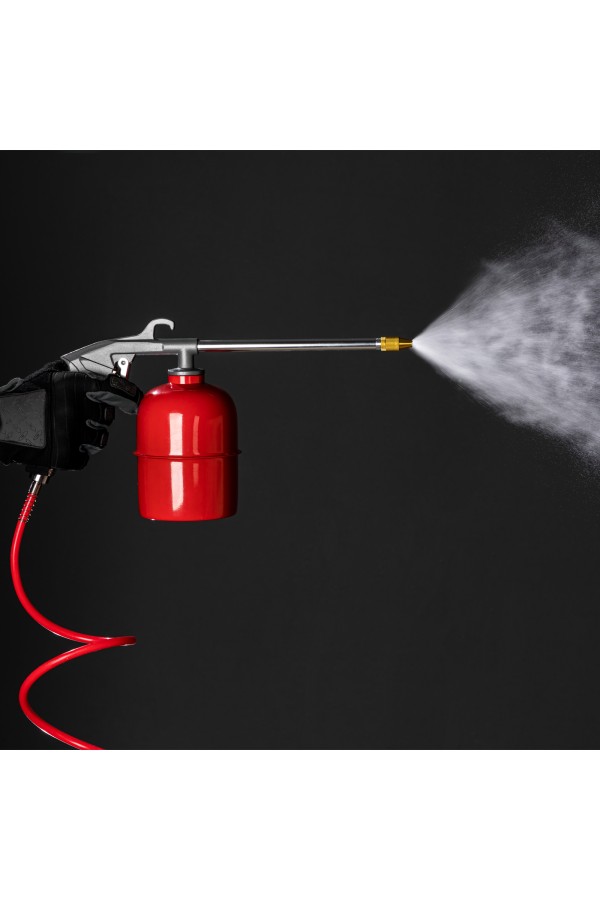 Набор пневмоинструмента, 5 предметов, быстросъемное соединение, краскораспылитель с нижним бачком Matrix