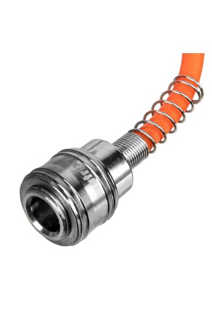 Набор пневмоинструмента, 5 предметов, быстросъемное соединение, краскораспылитель с нижним бачком// Matrix