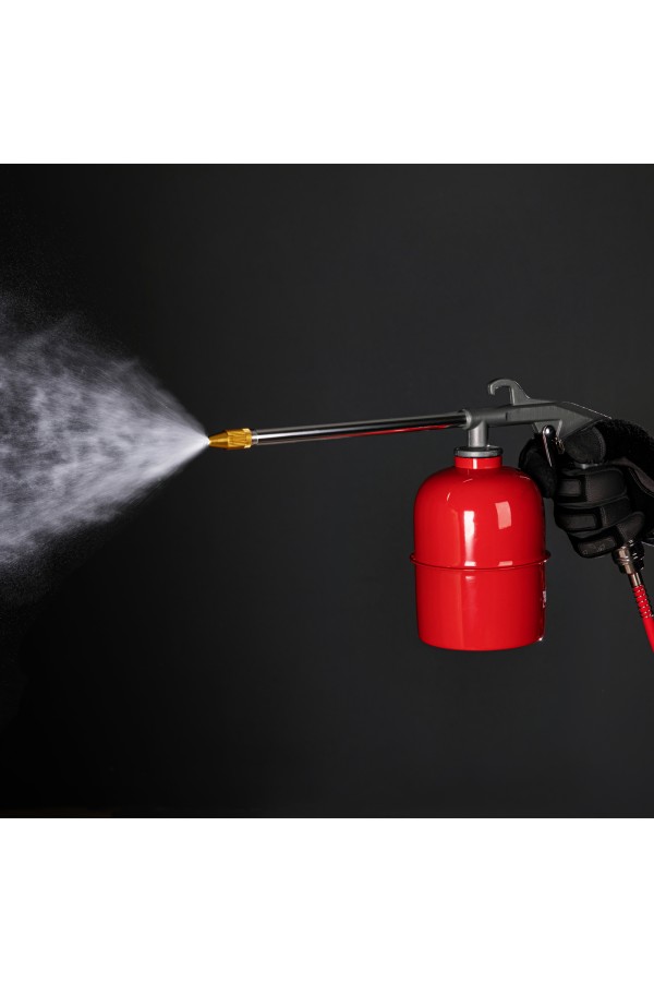 Набор пневмоинструмента, 5 предметов, быстросъемное соединение, краскораспылитель с нижним бачком Matrix