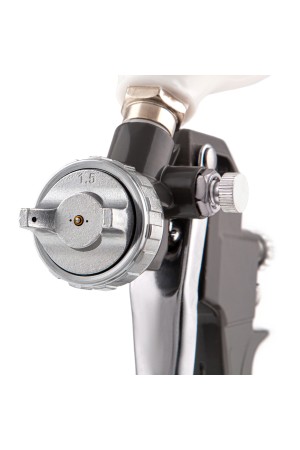 Набор пневмоинструмента, 5 предметов, быстросъемное соединение, краскораспылитель с верхним бачком Matrix