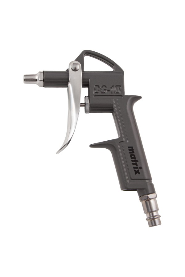 Набор пневмоинструмента, 5 предметов, быстросъемное соединение, краскораспылитель с верхним бачком Matrix