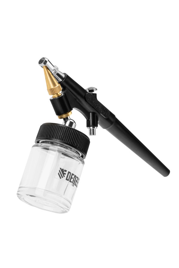 Аэрограф с нижним бачком AB2, 0,8 мм, 22 мл, 11 л/мин Denzel