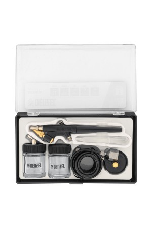 Аэрограф с нижним бачком AB2, 0,8 мм, 22 мл, 11 л/мин Denzel