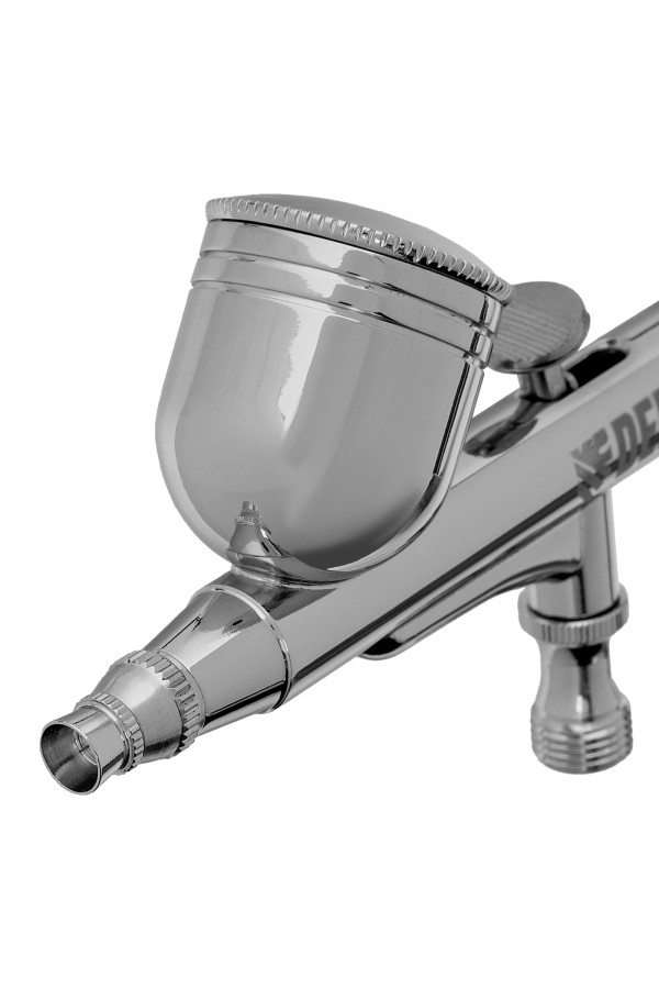 Аэрограф с верхним бачком AB1, 0.2/0.3/0.5 мм, 7 мл, 9 л/мин Denzel