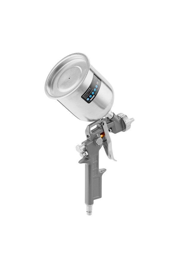 Краскораспылитель пневматический с верхним бачком V 0.6 л, сопло D 1.2, 1.5 и 1.8 мм Matrix