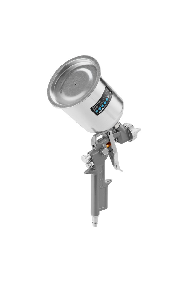 Краскораспылитель пневматический с верхним бачком V 1, 0 л, сопло D 1.2, 1.5 и 1.8 мм Matrix