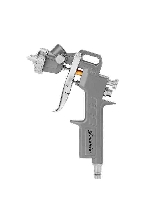 Краскораспылитель пневматический с верхним бачком V 1, 0 л, сопло D 1.2, 1.5 и 1.8 мм Matrix