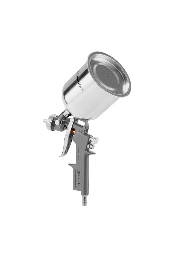 Краскораспылитель пневматический с верхним бачком V 1, 0 л, сопло D 1.2, 1.5 и 1.8 мм Matrix