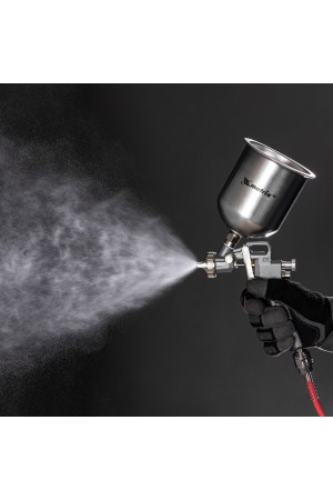 Краскораспылитель пневматический с верхним бачком V 1, 0 л, сопло D 1.2, 1.5 и 1.8 мм Matrix