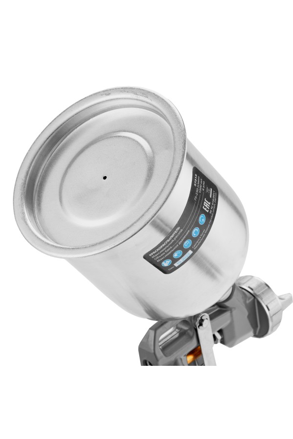 Краскораспылитель пневматический с верхним бачком V 1, 0 л, сопло D 1.2, 1.5 и 1.8 мм Matrix