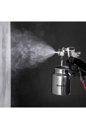 Краскораспылитель пневматический с нижним бачком V 1, 0 л, сопло D 1.2, 1.5 и 1.8 мм Matrix