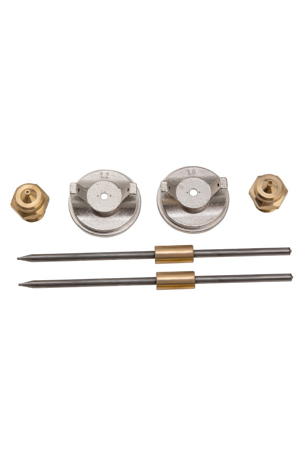 Краскораспылитель пневматический с нижним бачком V 0.75 л, сопло D 1.2, 1.5 и 1.8 мм Matrix