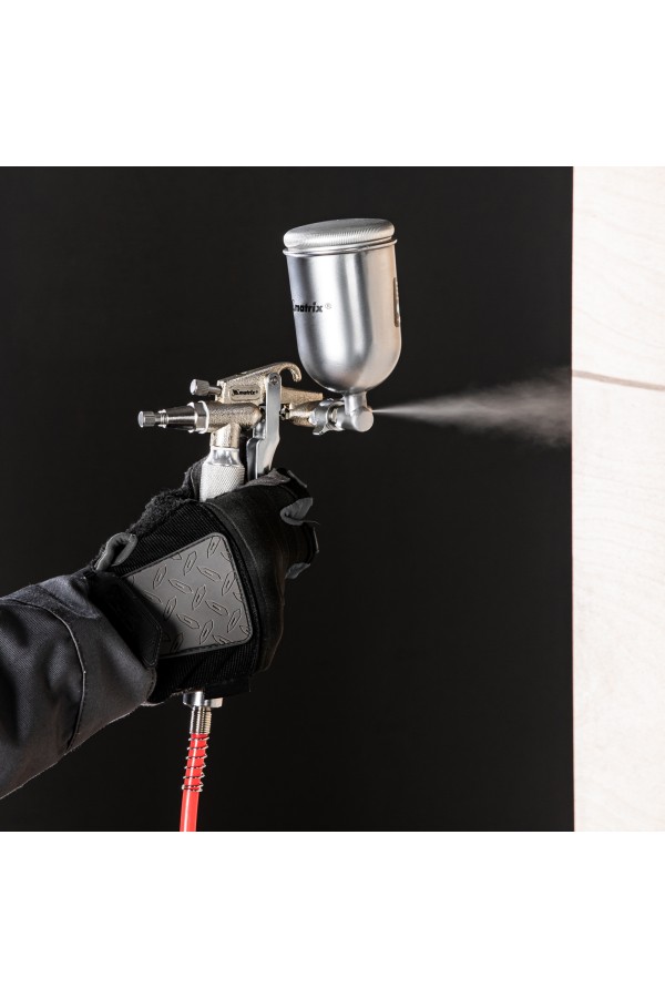 Краскораспылитель пневматический для финишных работ с верхним бачком V 0,1 л, сопло D 0.5 мм Matrix