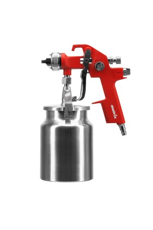 Краскораспылитель HVLP пневмат. с нижним бачком V= 1 л, сопло диаметром 1.4 мм// Matrix