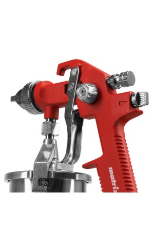 Краскораспылитель HVLP пневмат. с нижним бачком V= 1 л, сопло диаметром 1.4 мм// Matrix