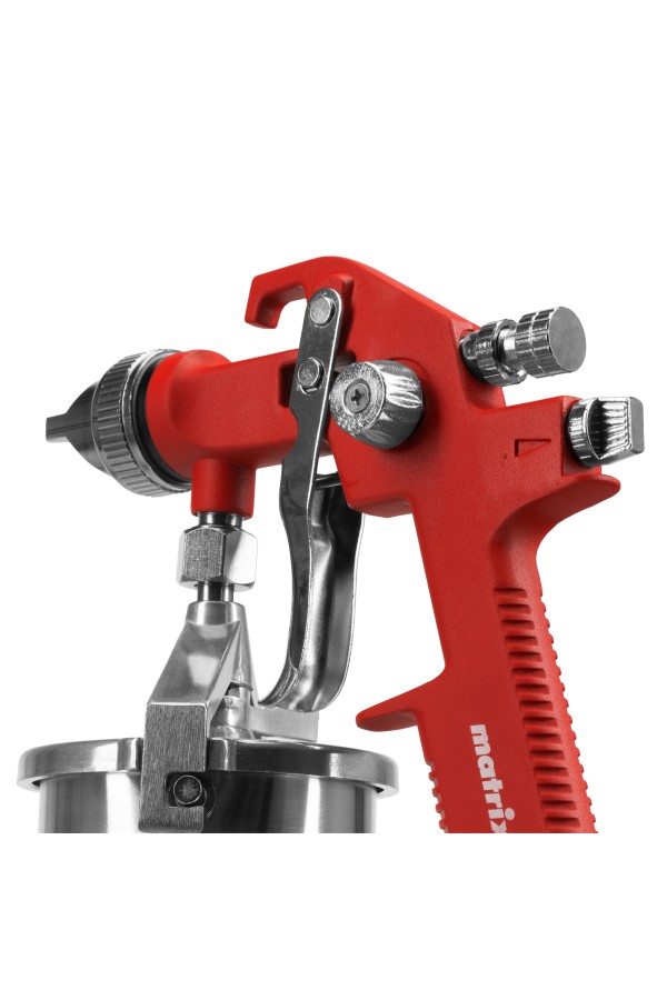 Краскораспылитель HVLP пневмат. с нижним бачком V= 1 л, сопло диаметром 1.4 мм Matrix