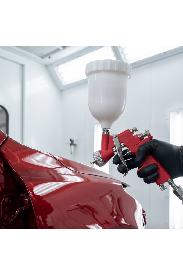 Краскораспылитель HP пневмат. с верхним бачком V= 0,6 л, сопло диаметром 1.7 мм Matrix