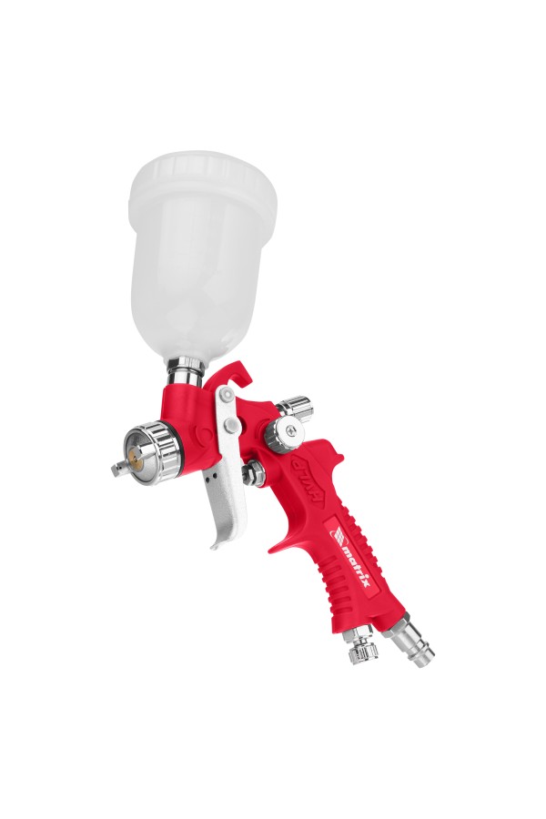 Краскораспылитель HVLP пневмат. с верхним бачком V= 0,1 л, сопло диаметром 0.8 мм Matrix