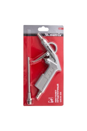 Пистолет продувочный с удлиненным соплом, пневматический, 135 мм Matrix