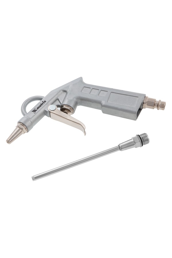 Пистолет продувочный с удлиненным соплом, пневматический, 135 мм Matrix