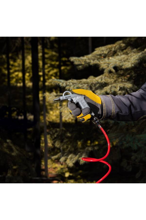 Пистолет продувочный с удлиненным соплом, пневматический, 135 мм Matrix