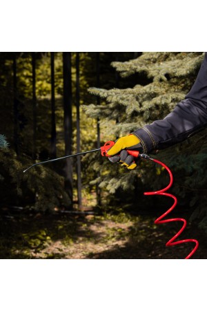 Пистолет продувочный с удлиненным изогнутым соплом, пневматический, 270 мм Matrix